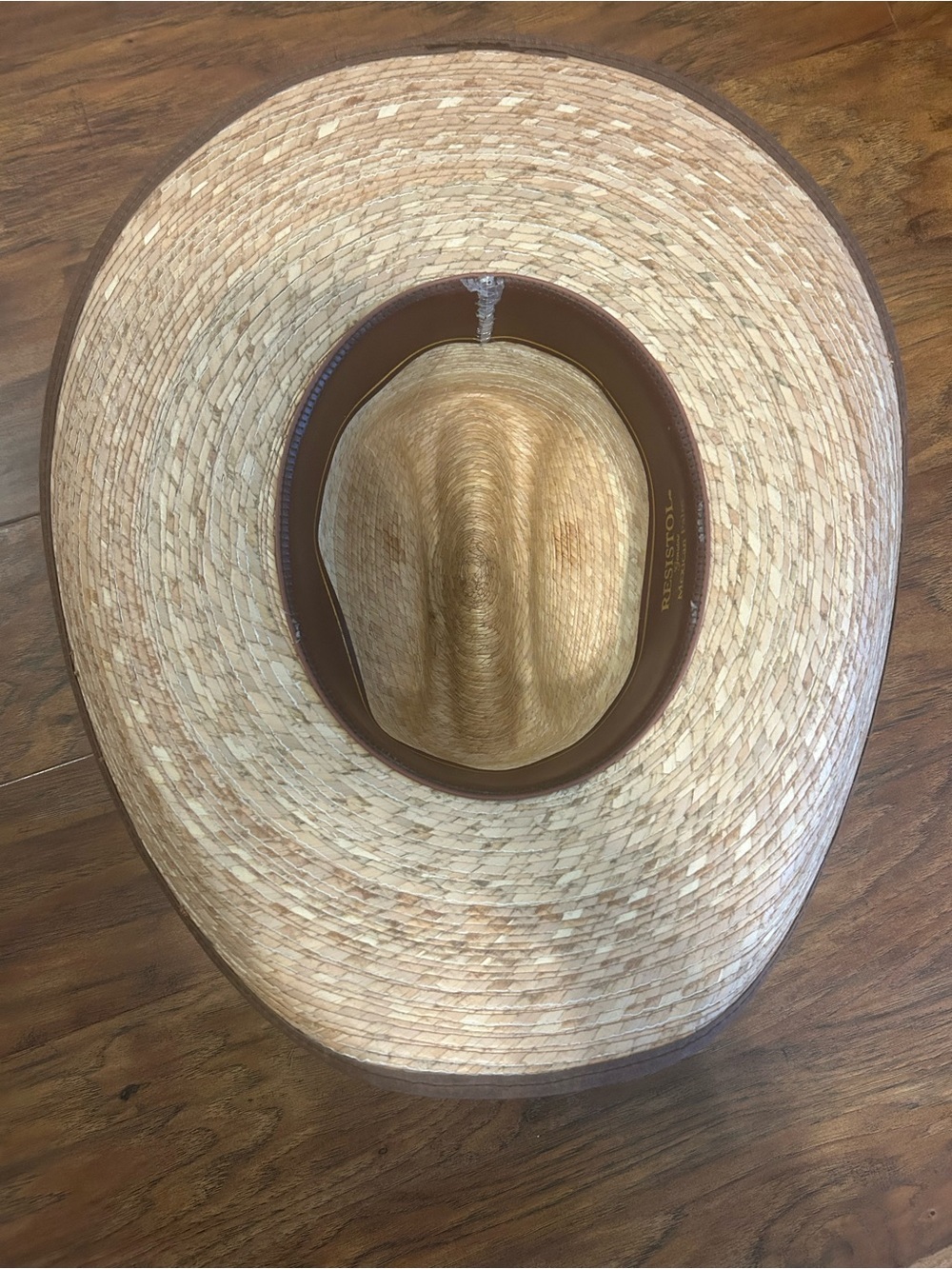 RESISTOL BIG SPENDER PINCH FRONT STRAW COWBOY HAT - Picture 5 of 11